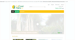 Desktop Screenshot of calcoastpalms.com